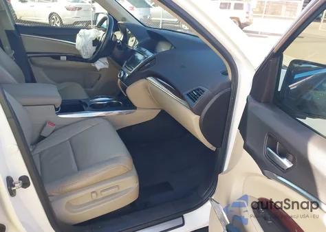 2016 Acura Mdx Acurawatch Plus Package из США, поврежденный, VIN 5FRYD3H26GB012842